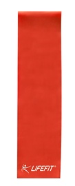 Mankštos juosta lifefit 0.65 mm, raudona