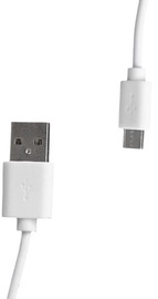 Whitenergy Cable USB / USB-micro White 2m