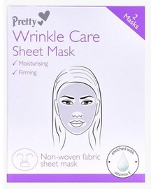 Pretty Wrinkle Care Sheet Face Mask 2pcs