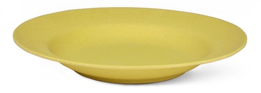 Fissman Bamboo Deep Plate 23x3.6cm Yellow