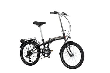 Велосипед городской Lombardo, 20 ″, 11" (29 cm) рама, черный/серый