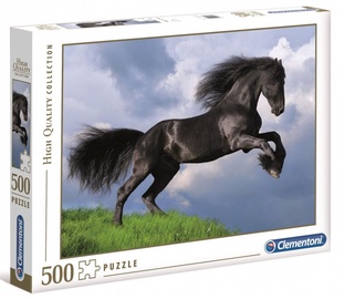 Clementoni Puzzle High Quality Collection Fresian Black Horse 500pcs 35071