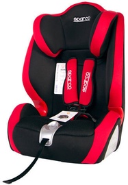 Automobilinė kėdutė Sparco F1000K Red, 9 - 36 kg