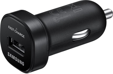 Auto laadija Samsung, USB/USB-C, must