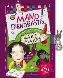 Knyga Mano dienoraštis. Pildyk kartu su Kake Make