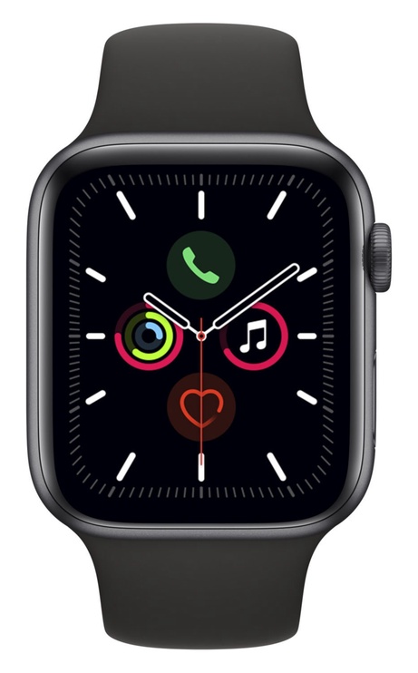 Išmanusis laikrodis Apple Watch 5, 44mm, juoda/pilka