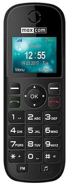 Mobilusis telefonas Maxcom Comfort MM35D, juodas