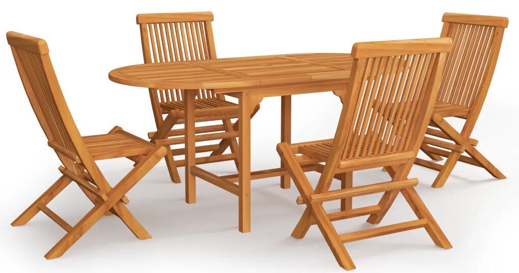 5 piece garden dining set