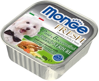 Monge Fresh Chunkies With Chicken/Vegetable 100g
