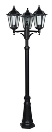 Lampa āra Vagner SDH 1001A3, 3x100W, melna