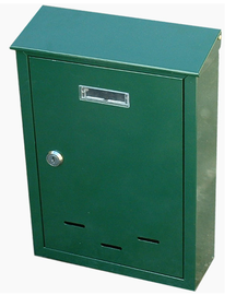Pašto dėžutė Vorel 78558, žalia, 23 cm x 7 cm x 32 cm
