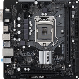 Mātesplate ASRock H470M-HVS