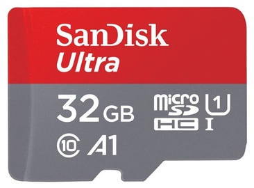 Mälukaart SanDisk Ultra, Micro SD, 32 GB