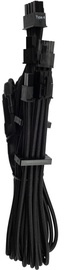 Corsair Premium Individually Sleeved PCIe Cables with Dual Connector Type 4 (Gen 4) Black