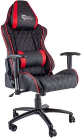 Spēļu krēsls WhiteShark Pro Racer Y-2621, melna/sarkana
