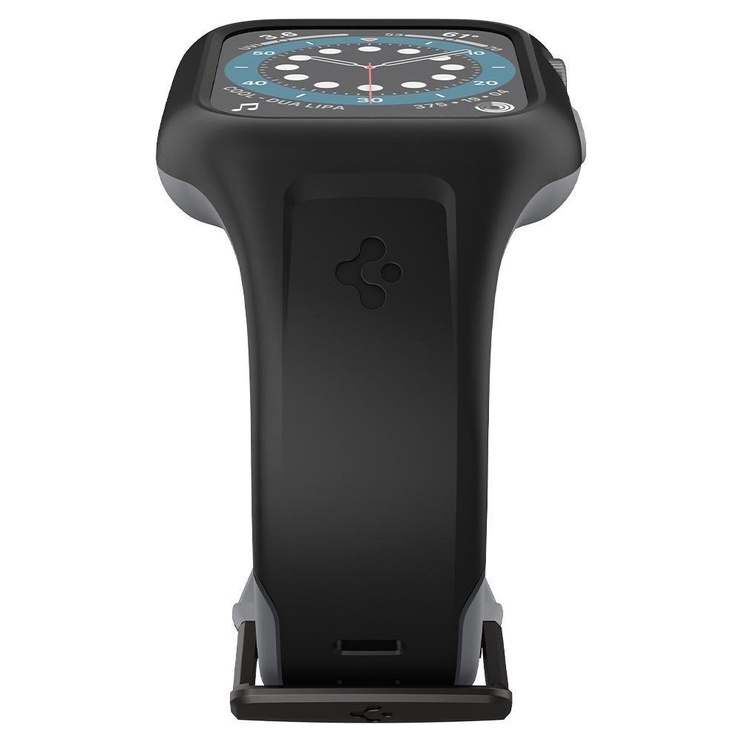 Siksna Spigen Liquid Air Pro for Apple Watch 4/5/6/SE 44mm, melna