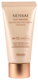 Sensai Kanebo Silky Bronze Sun Protective Cream For Face SPF10 50ml