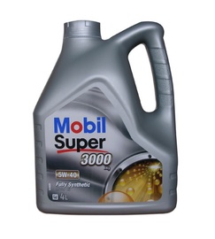 Automobilio variklio tepalas Mobil Super 3000x1, 5W-40, 4 l