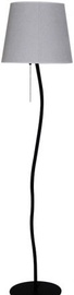 Wofi Ancona Floor Lamp 60W E27 Black/Gray 060215