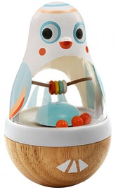 Djeco Baby White Baby Poli Rattle