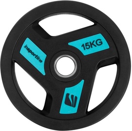 inSPORTline Rubber-Coated Olympic Weight Plate 15kg
