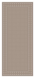 Ковер для открытых террас Domoletti Lineo lin5367, коричневый, 150 см x 80 см