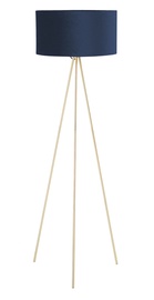 Home4you Trinity Floor Lamp E27 40W Blue/Gold