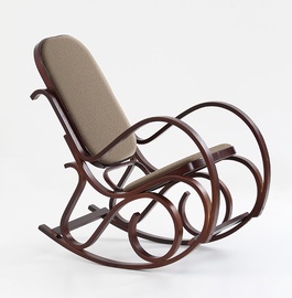 Fotelis Halmar Max Bis Plus Walnut, 90x52x95 cm