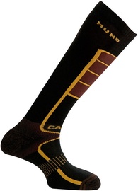 Носки Mund Socks Carving Brown/Black, 46-49, 1 шт.