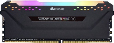 Operatīvā atmiņa (RAM) Corsair Vengeance RGB Pro Black CM4X8GD3600C18W4 DDR4 8 GB