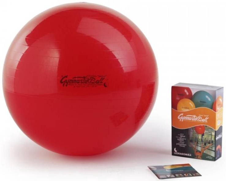 Гимнастический мяч Pezzi Maxafe 10206888, красный, 75 см