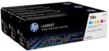 Lazerinio spausdintuvo kasetė HP 128A Color Tri-Pack