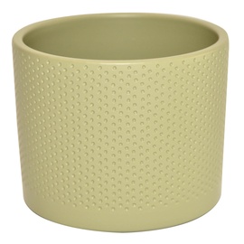 Puķu pods Domoletti 5906750939797, keramika, Ø 170 mm, zaļa