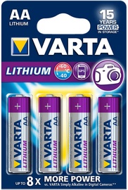 Baterijas Varta Professional, AA, 1.5 V, 4 gab.