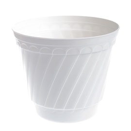Uniplastex Barok UDB26 Flower Pot 26cm White
