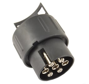 Piekabes kontaktu adapteris Citreum 7-13, 162 cm, melna