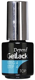 Nagų lakas Depend GelLack Top Step 4, 5 ml