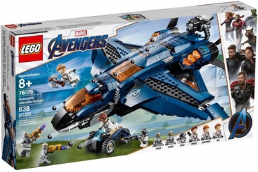 Konstruktor LEGO®Super Heroes 76126 Tasujate ülim Quinjet