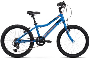 Vaikiškas dviratis Kross Hexagon Mini 1.0, mėlynas/oranžinis, 11", 20"