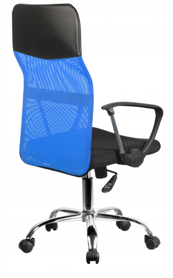 Kontoritool Nemo, 50 x 66 x 99 - 107.5 cm, sinine/must