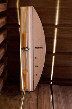 Часы Harvia, дерево, 31 x 10 см, коричневый