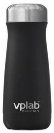 Поилки и шейкеры для спорта VPLab Metal, черный, 0.6 л