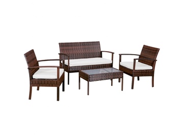 Sodo baldų komplektas Lisa 47215 Wenge