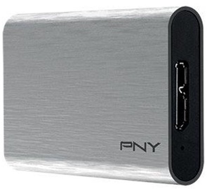 PNY Elite 960GB USB 3.1 Gen 1 Portable SSD Silver