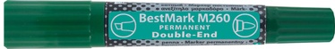 Stanger BestMark M260 Permanents Double End Marker 8pcs Green