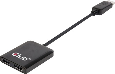 Адаптер Club 3D Displayport, USB 3.0, черный