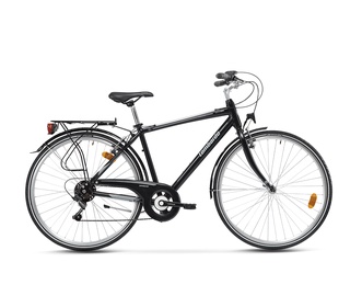 Велосипед городской Lombardo, 28 ″, 19" (48 cm) рама, черный/серый