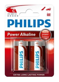 Philips LR14P2B/10 Alkaline Battery 2x