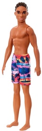 Mattel Barbie Beach Doll Ken In Beach Shorts GHW44