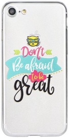 Blun Art Back Case For Samsung Galaxy S8 Don't Be Afraid